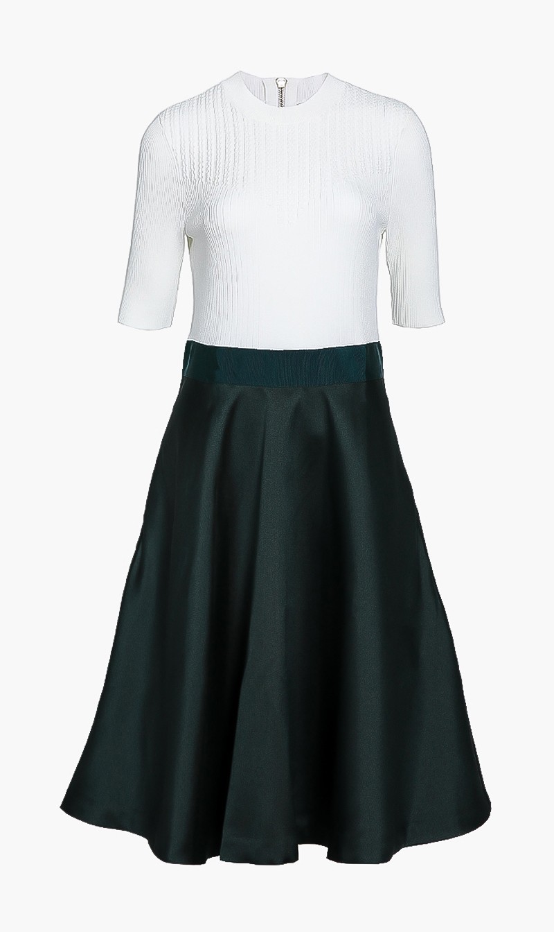 

Ted Baker Stitch Detail Full Skirted Dress