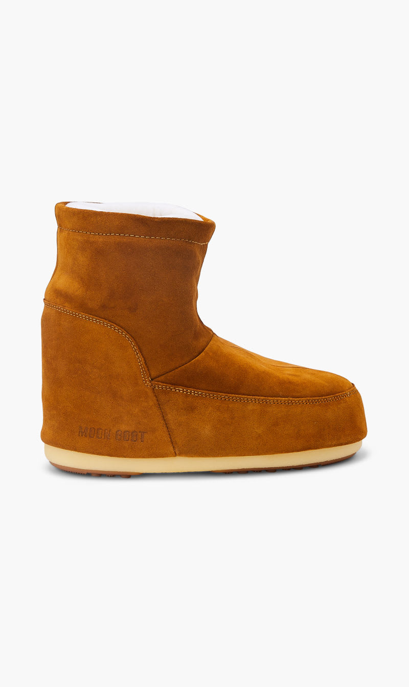 

Moon Boot Brown Mb Icon Low Nolace Suede | The Deal Outlet