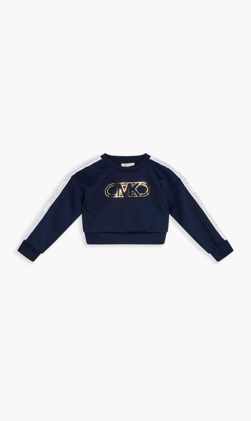 

Michael Kors Blue Sweatshirt for Girls | The Deal Outlet