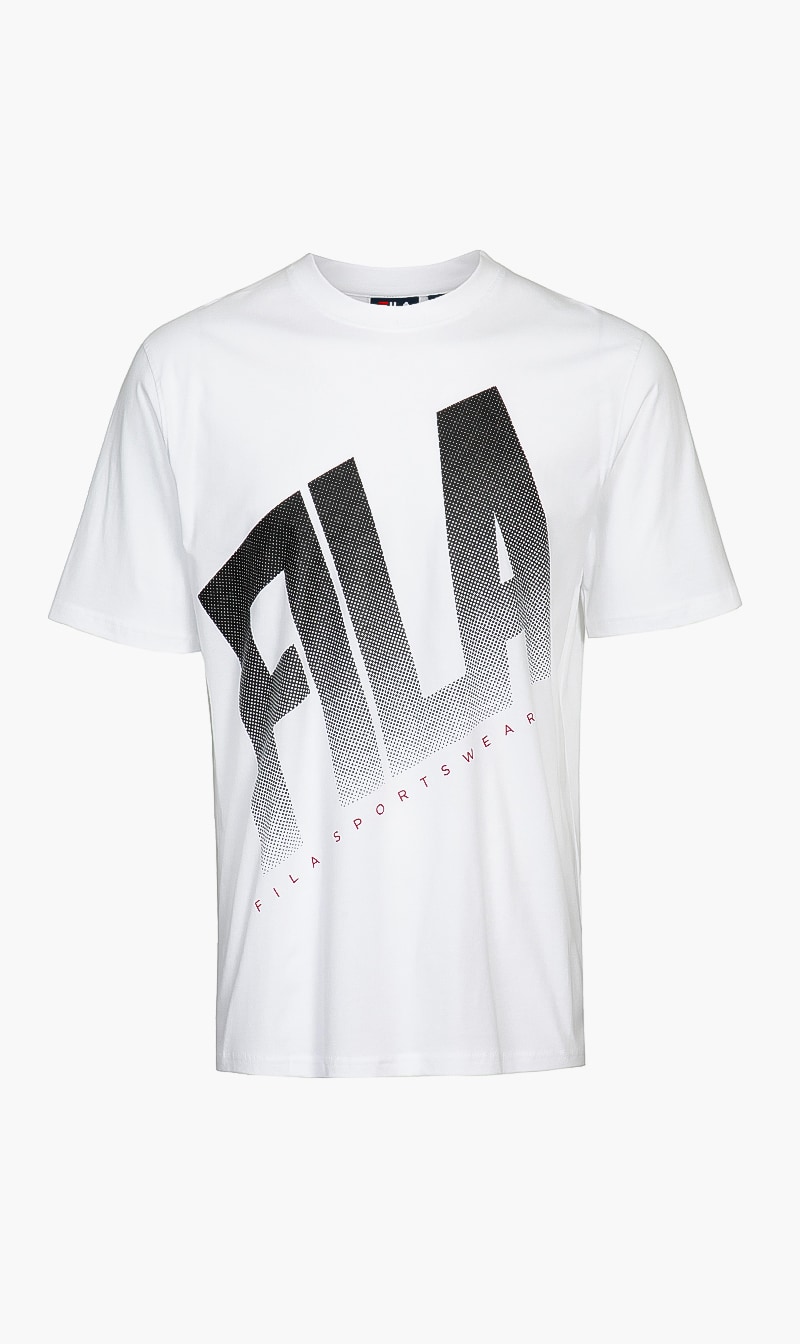 

Fila White Austen Logo Tee for Men | The Deal Outlet