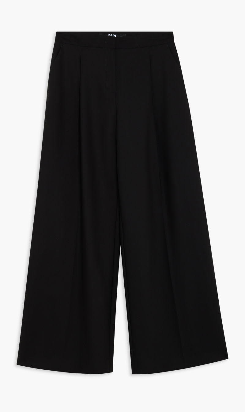 

Karl Lagerfeld Black Tailored Pants for Women | The Deal Outlet