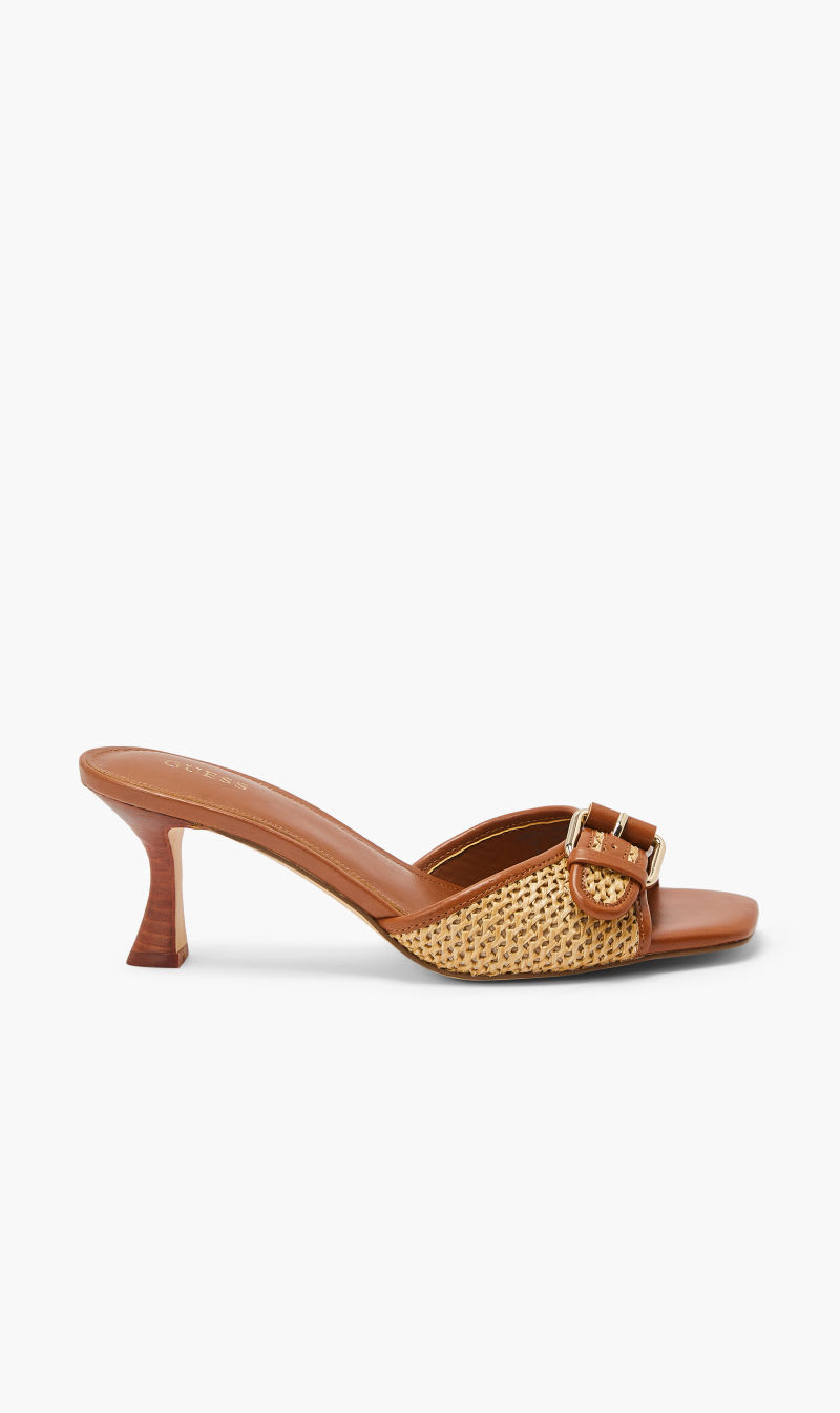 

Guess Beige Woven Mule for Women | The Deal Outlet