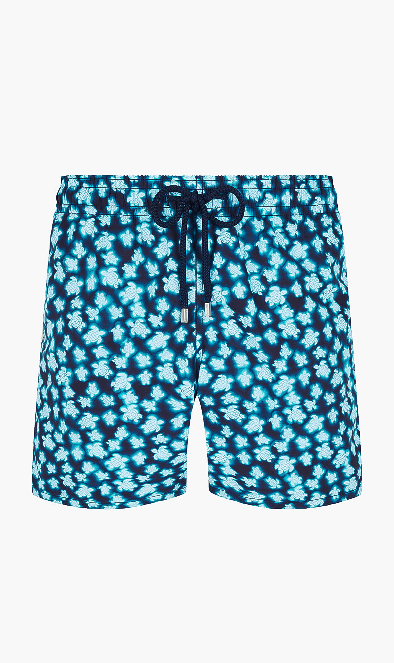 

Vilebrequin Blue Turtle Printed Swim Shorts for Men | The Deal Outlet