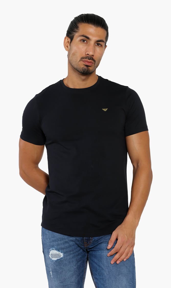 

Emporio Armani Embroidered Logo T-shirt