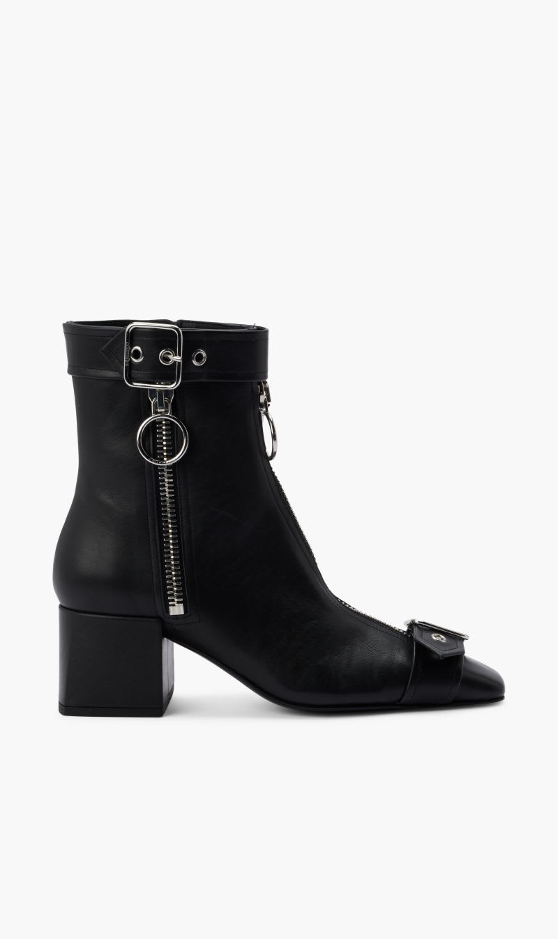 

Courreges Black Gogo Naplack Boots for Women | The Deal Outlet