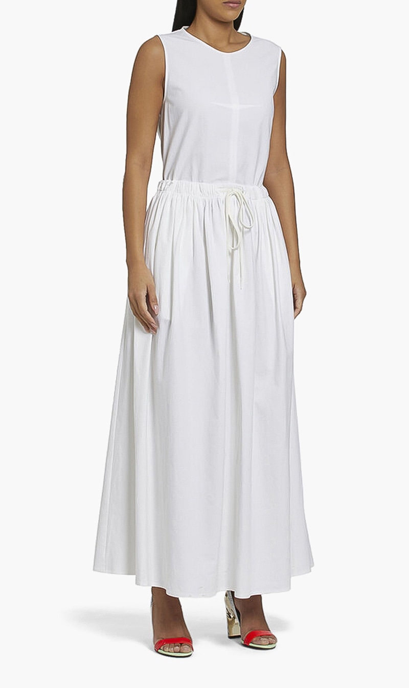 

Sleeveless Maxi Dress, White