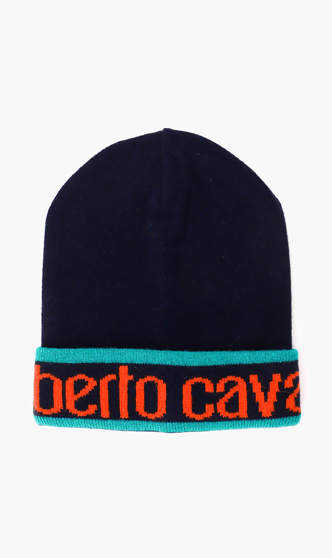 

Logo Wool Beanie, Blue