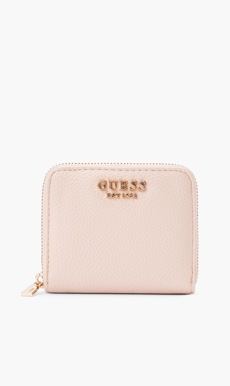 

Guess Pink Emiliya Slg Small Zip Around for Women | The Deal Outlet