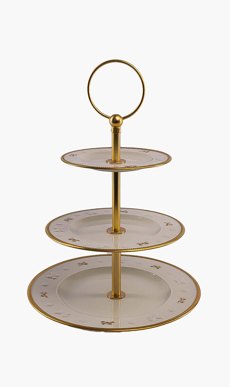 

Villari Butterfly 3-tier Cake Stand