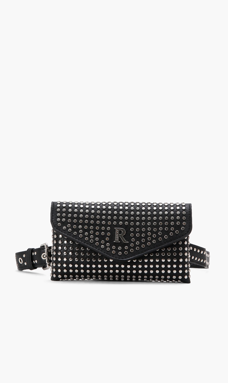 

Replay Studded Leather Belt Bag