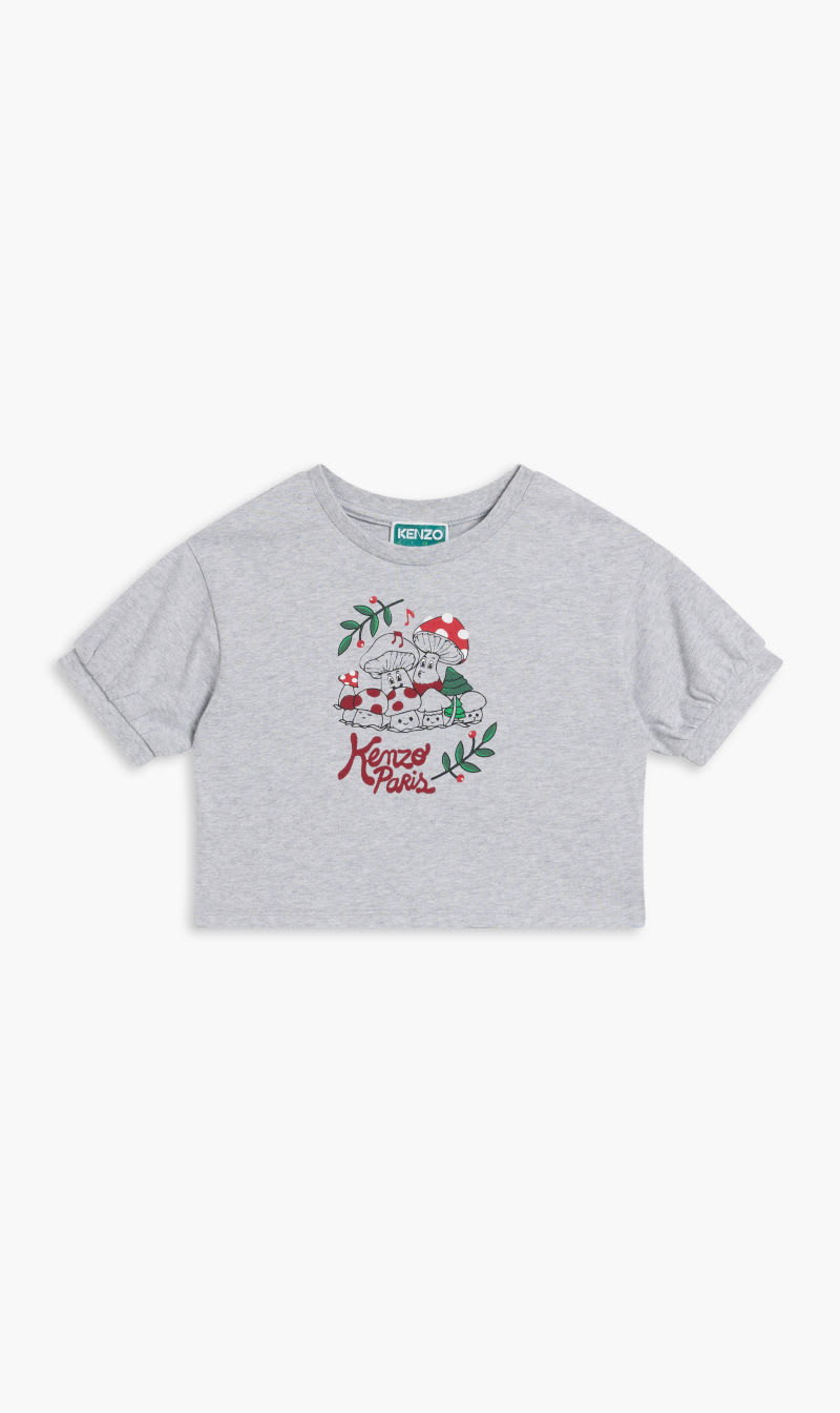 

Kenzo Grey Ss Tee-shirt Christmas for Girls | The Deal Outlet