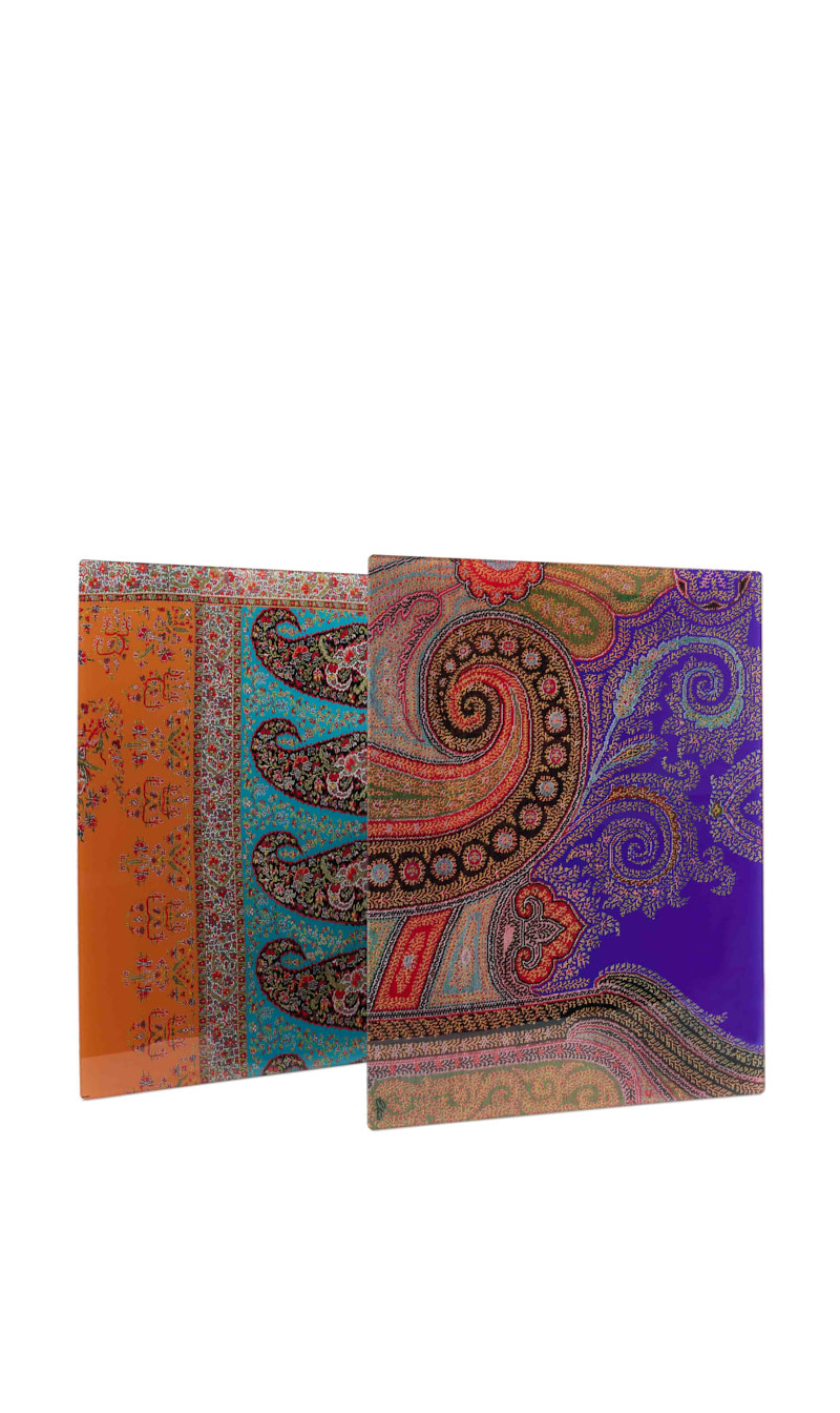 

Etro Pink Voyage Au Rajasthan Placemat 2 Pc Set | The Deal Outlet