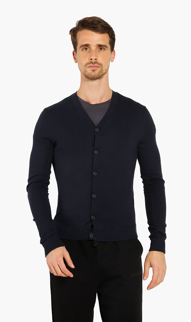 

Emporio Armani V-neck Cotton Cardigan