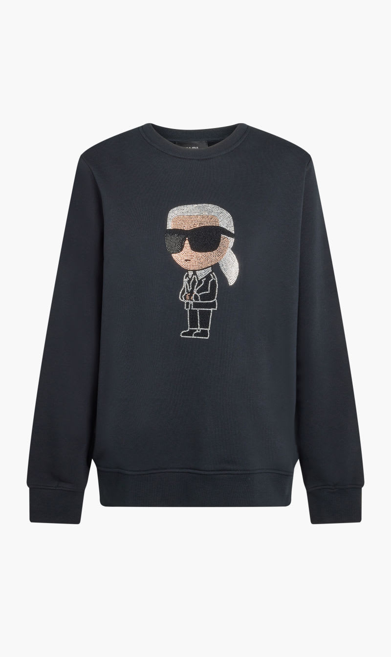 

Karl Lagerfeld Black Ikonik 20 Karl Rs Sweatshirt for Women | The Deal Outlet