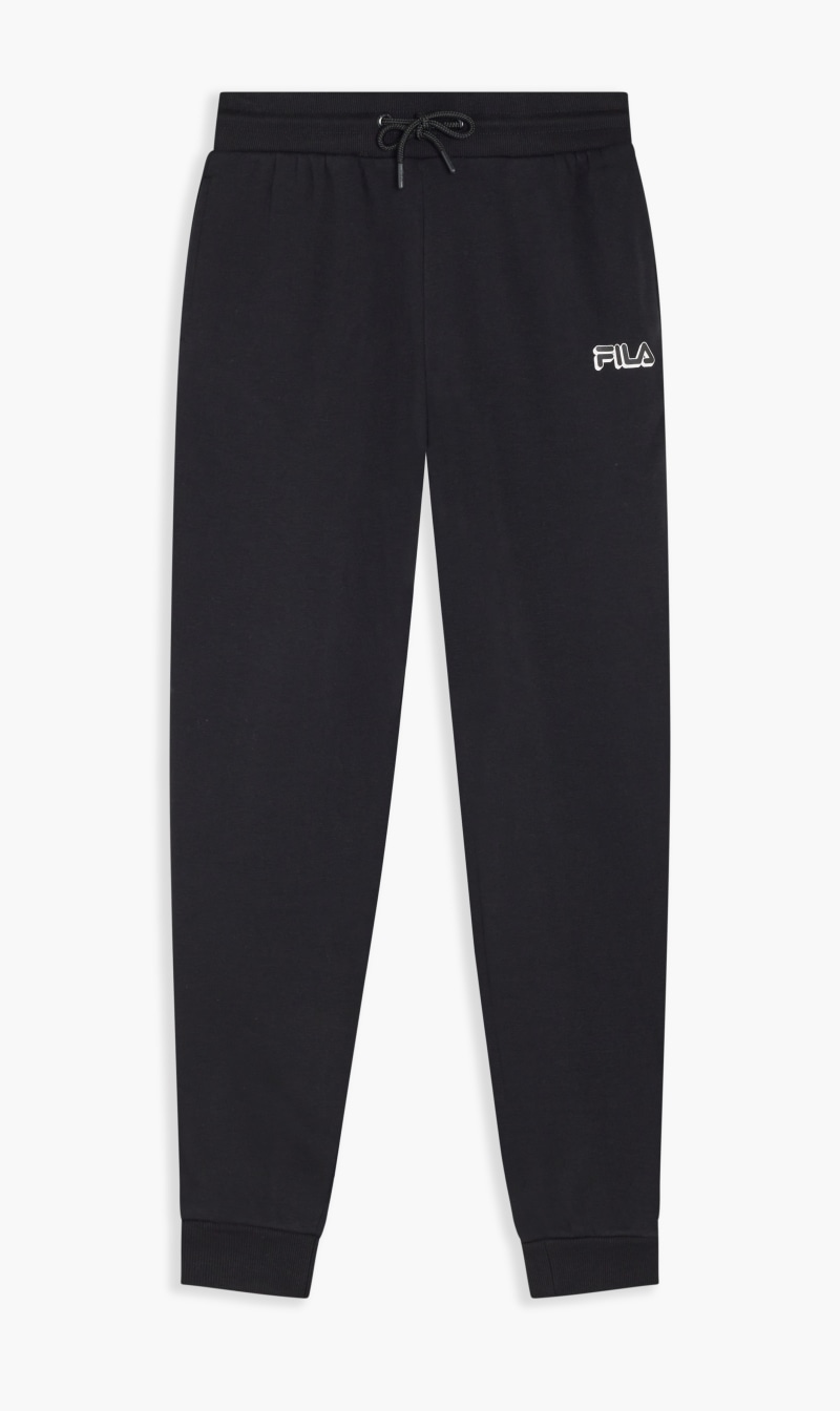 

Fila Black Huez Cuffed Jogger for Women | The Deal Outlet