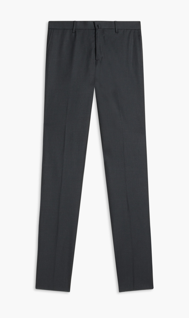 

Hackett London Grey Plain Wool Twill Trouser for Men | The Deal Outlet