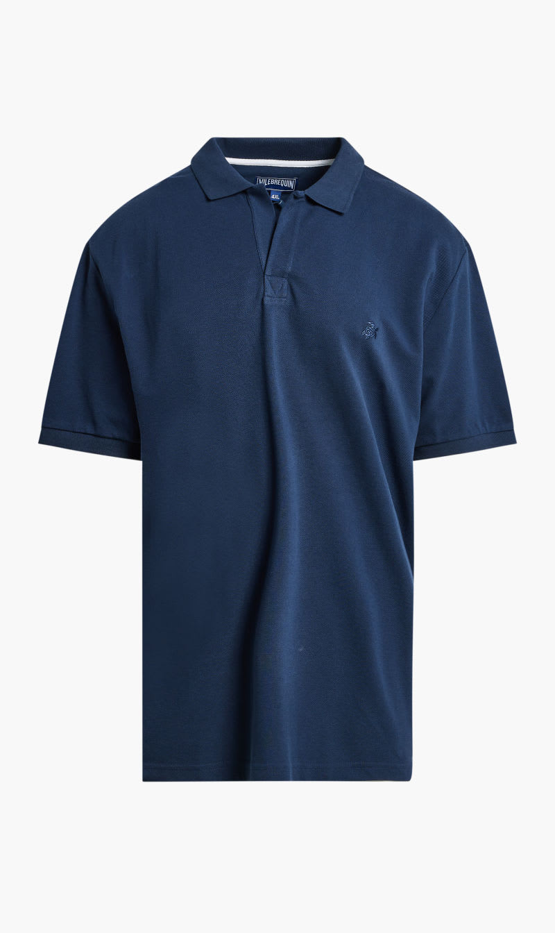 

Vilebrequin Blue Paloon Basic Polo for Men | The Deal Outlet