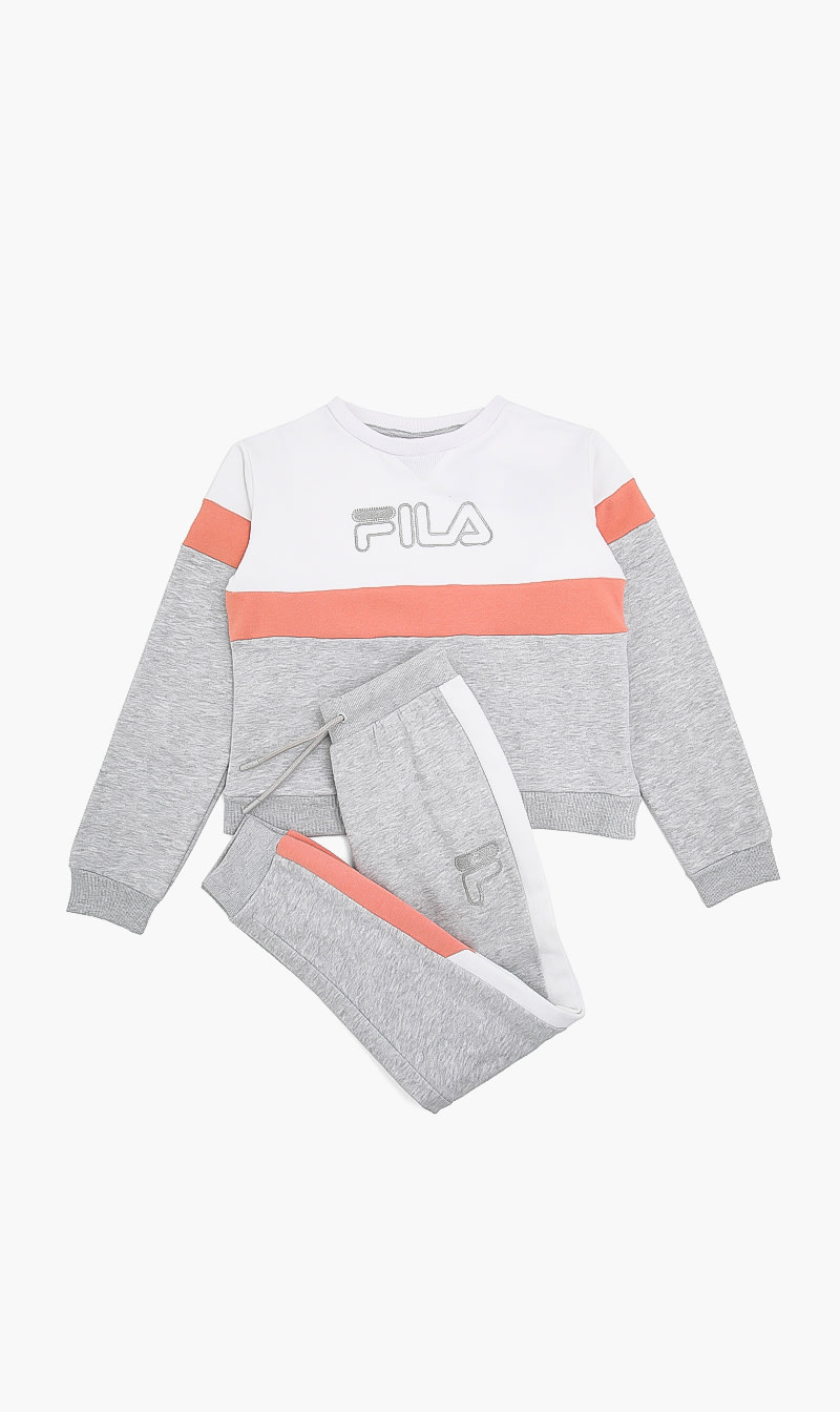 

Fila White Shilipia Tracksuit for Girls | The Deal Outlet