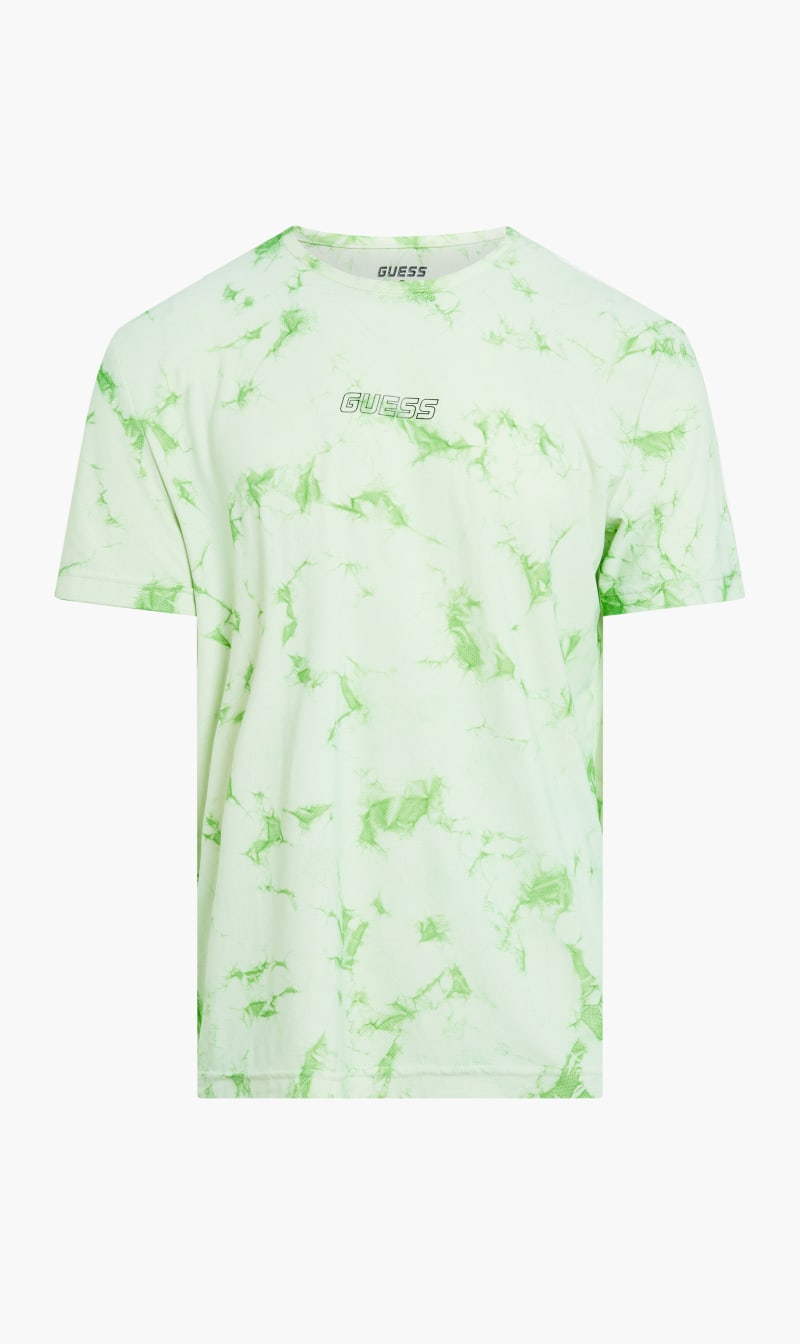 

Guess Green Dene Fresh Tech Dobby T-shirt for Men | The Deal Outlet