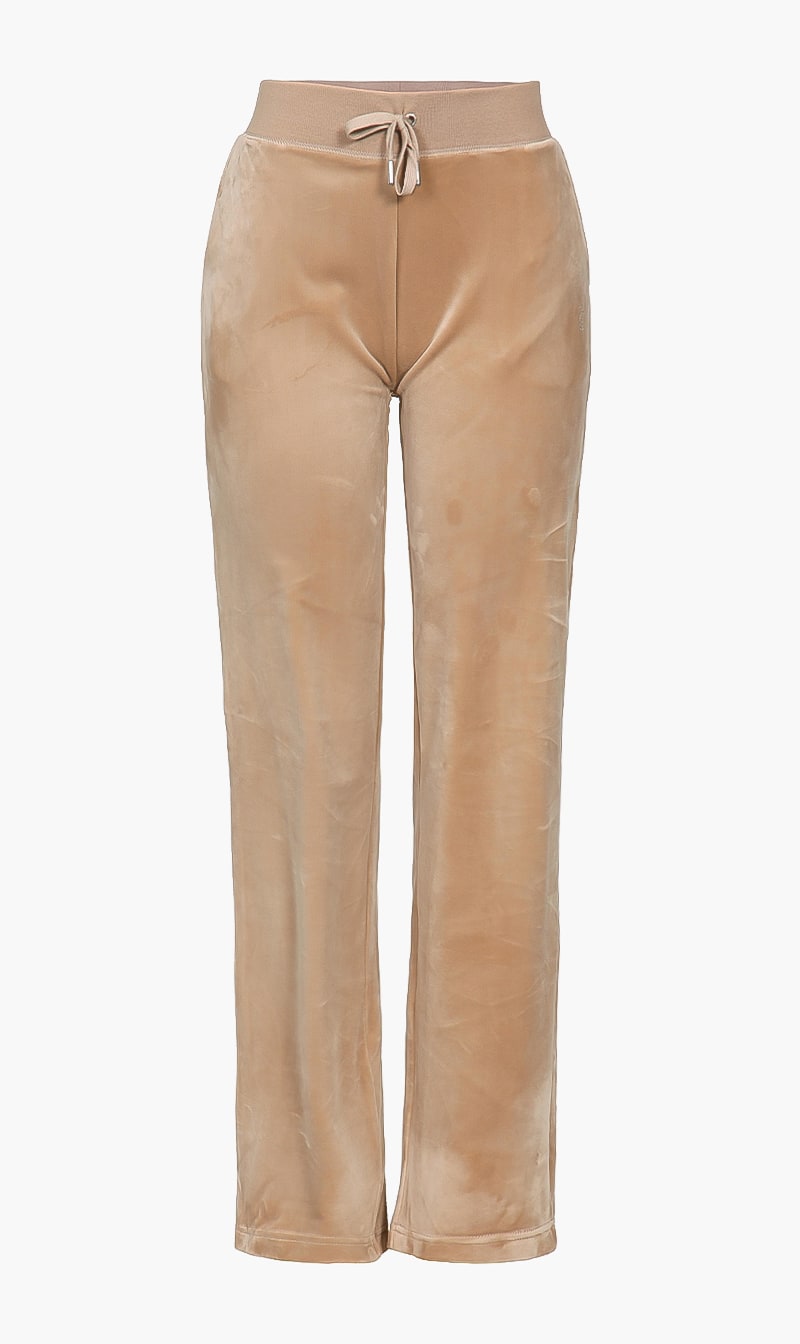 

Juicy Couture Beige Del Ray Diamante Track Pants for Women | The Deal Outlet