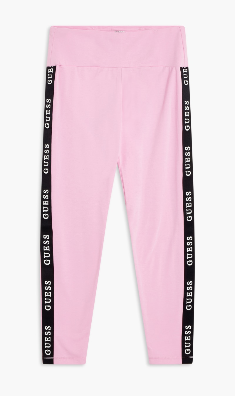 

Guess Pink Aline Cotton Jersey Leggings for Women | The Deal Outlet