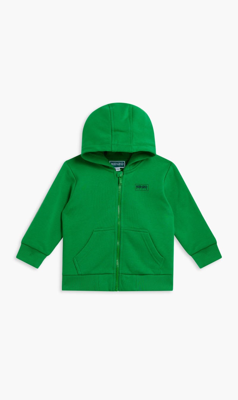 

Kenzo Green Hoodie With Zip for Boys | The Deal Outlet