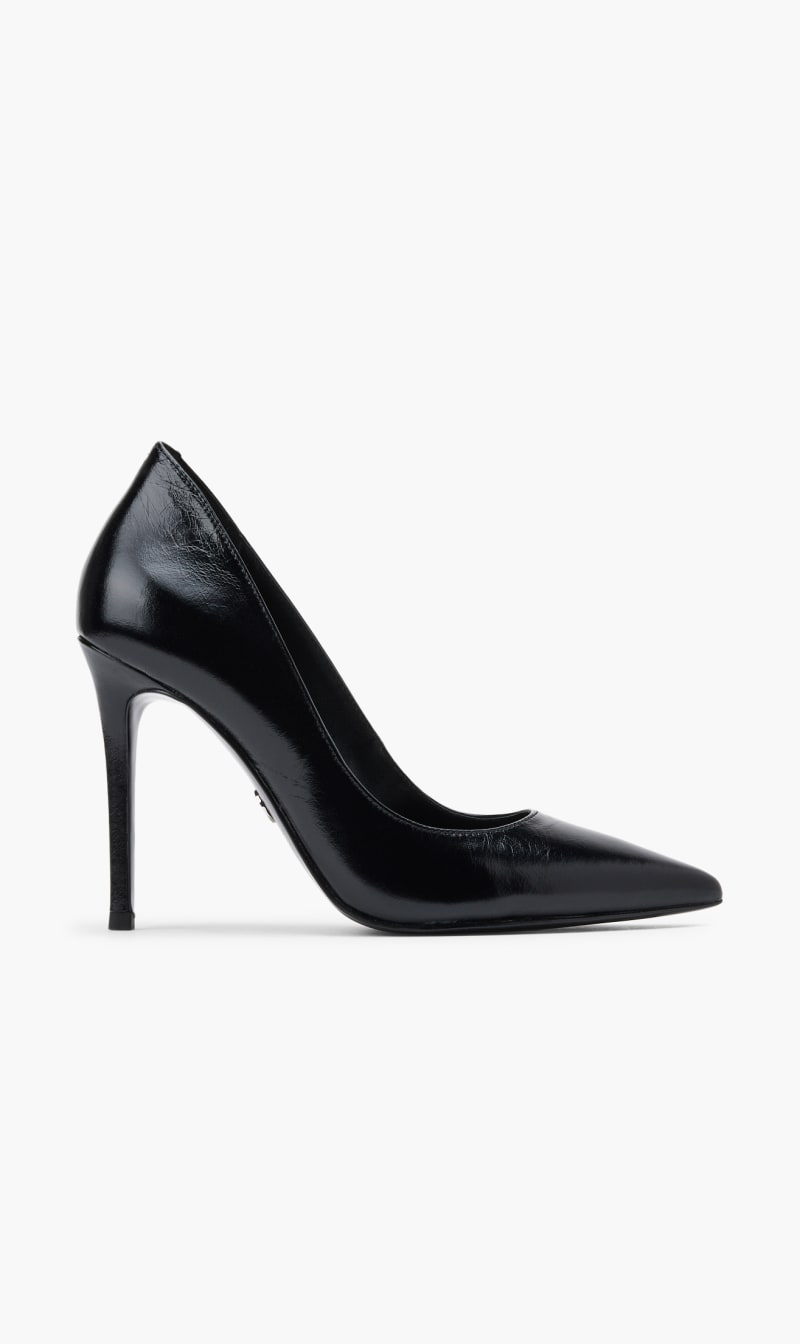 

Michael Kors Black Keke Leather Pumps for Women | The Deal Outlet