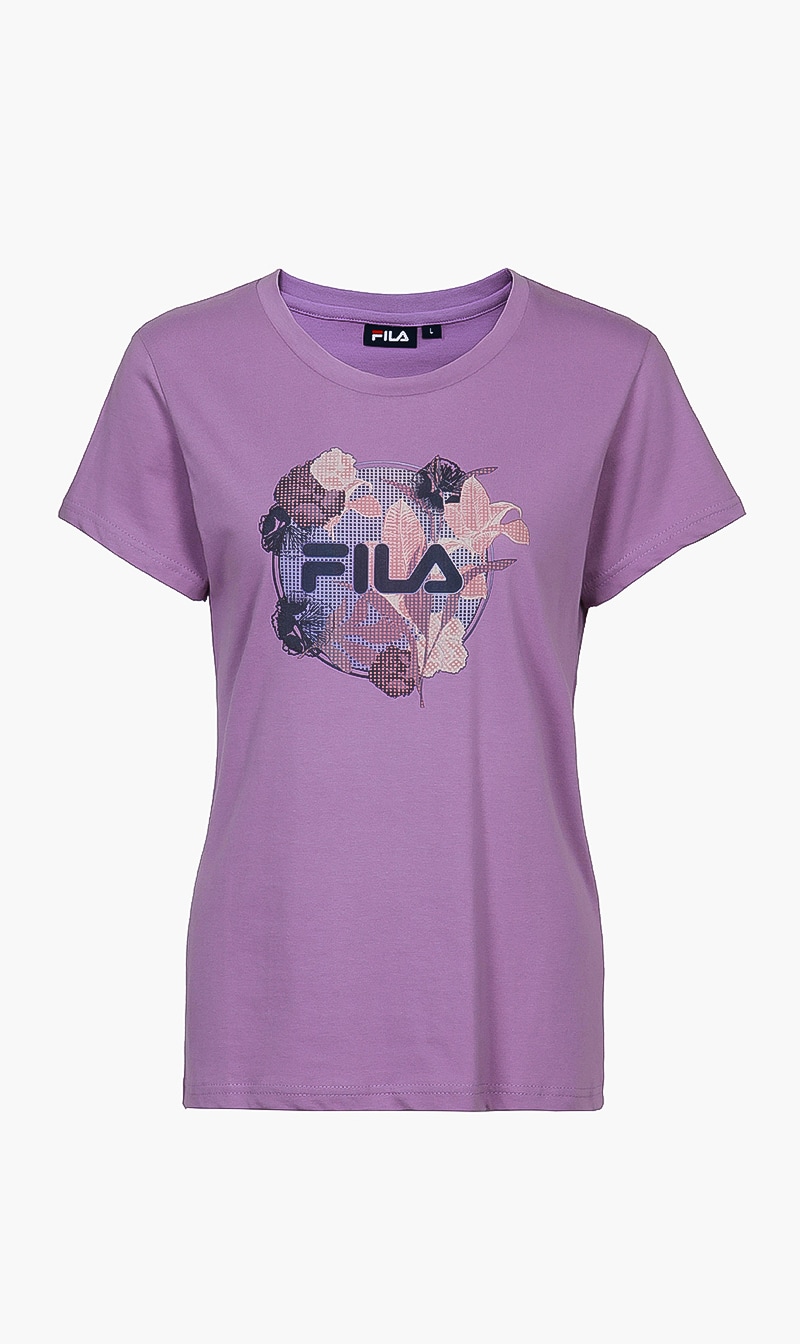 

Elora Flora Tee, Purple