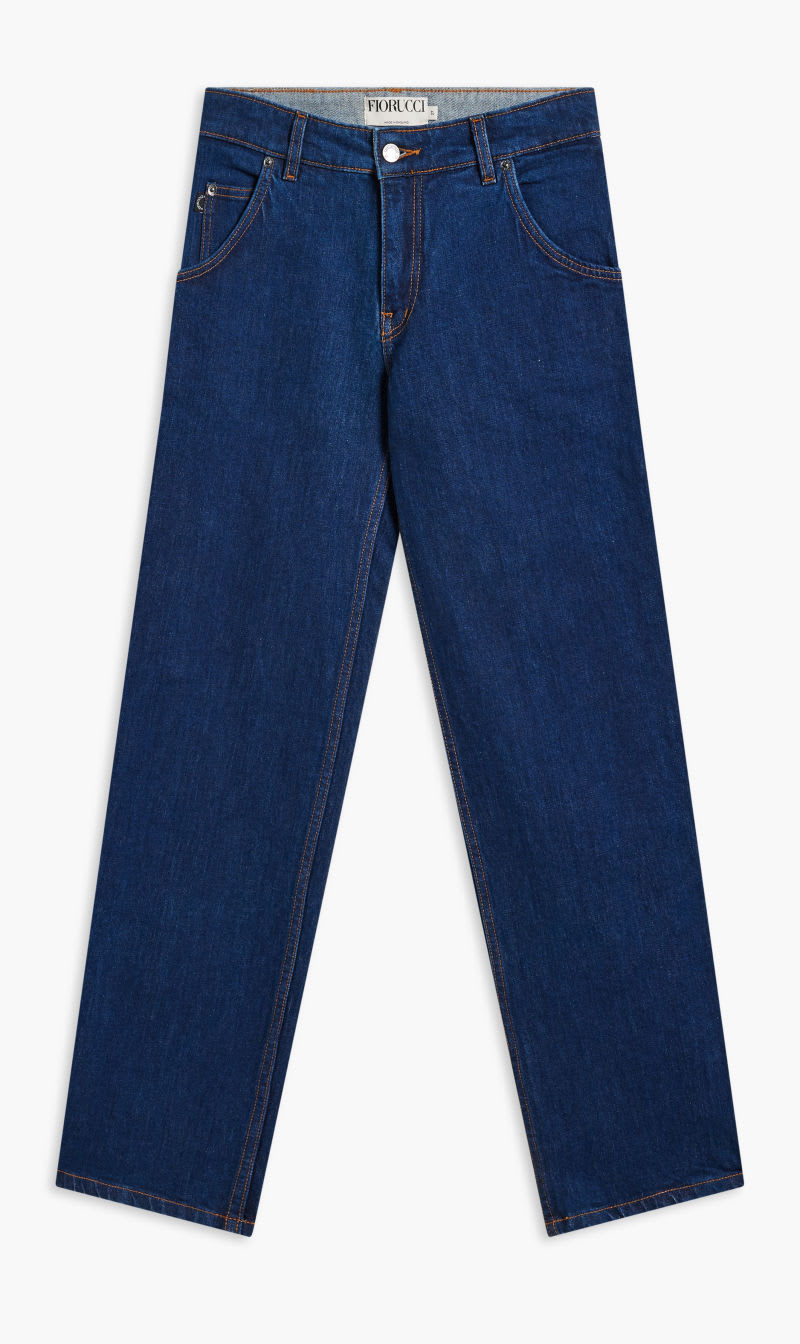 

Fiorucci Blue Flora Carpenter Jean for Women | The Deal Outlet