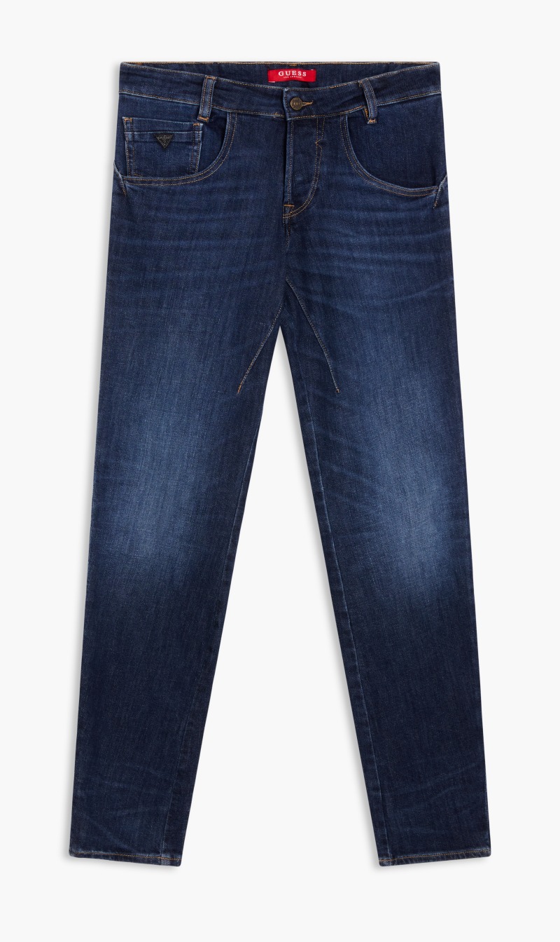 

Guess Blue Low Rise Slim Tapered-dylan for Men | The Deal Outlet