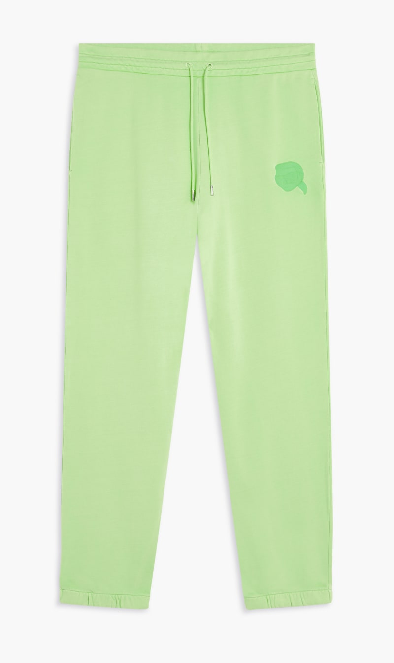 

Karl Lagerfeld Green Ikonik Tonal Sweatpants for Men | The Deal Outlet