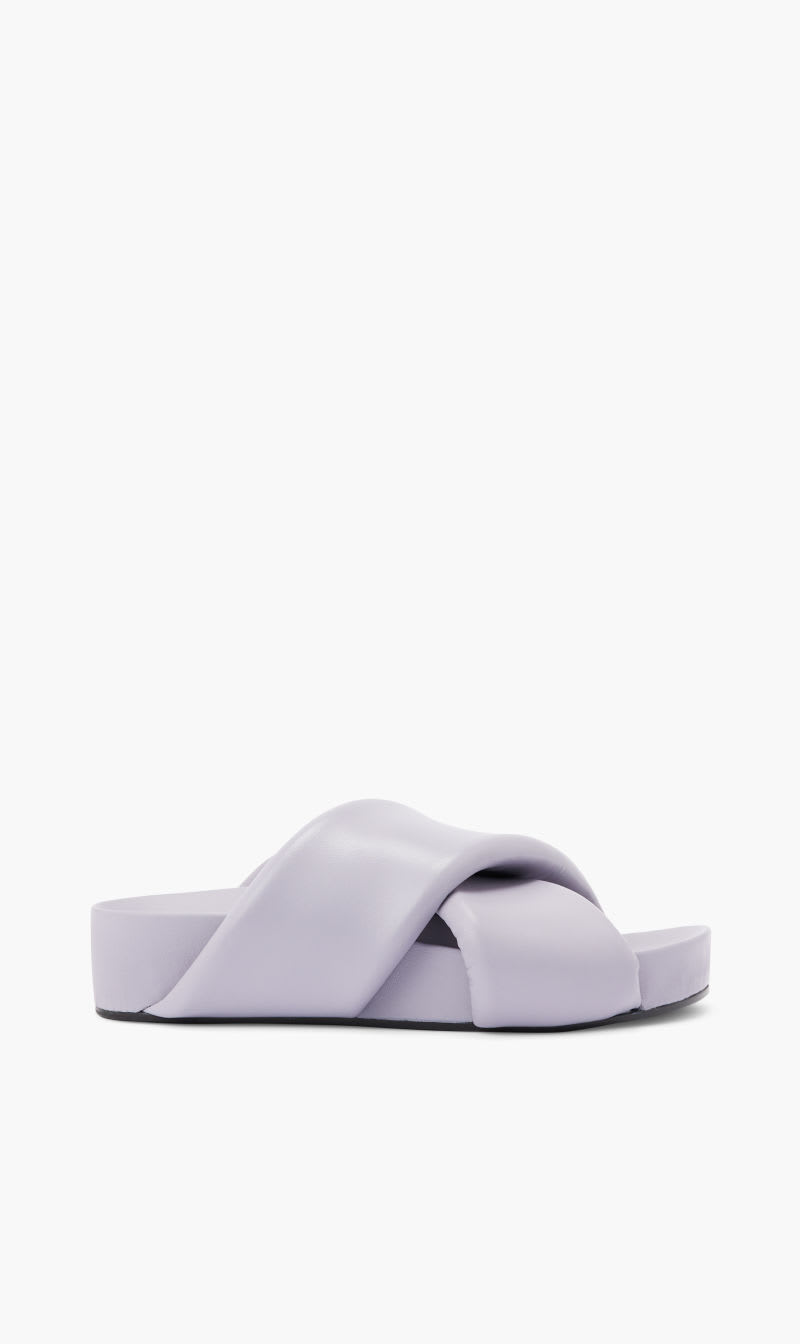 

Jil Sander Purple Sandals Nappa Setanil for Women | The Deal Outlet