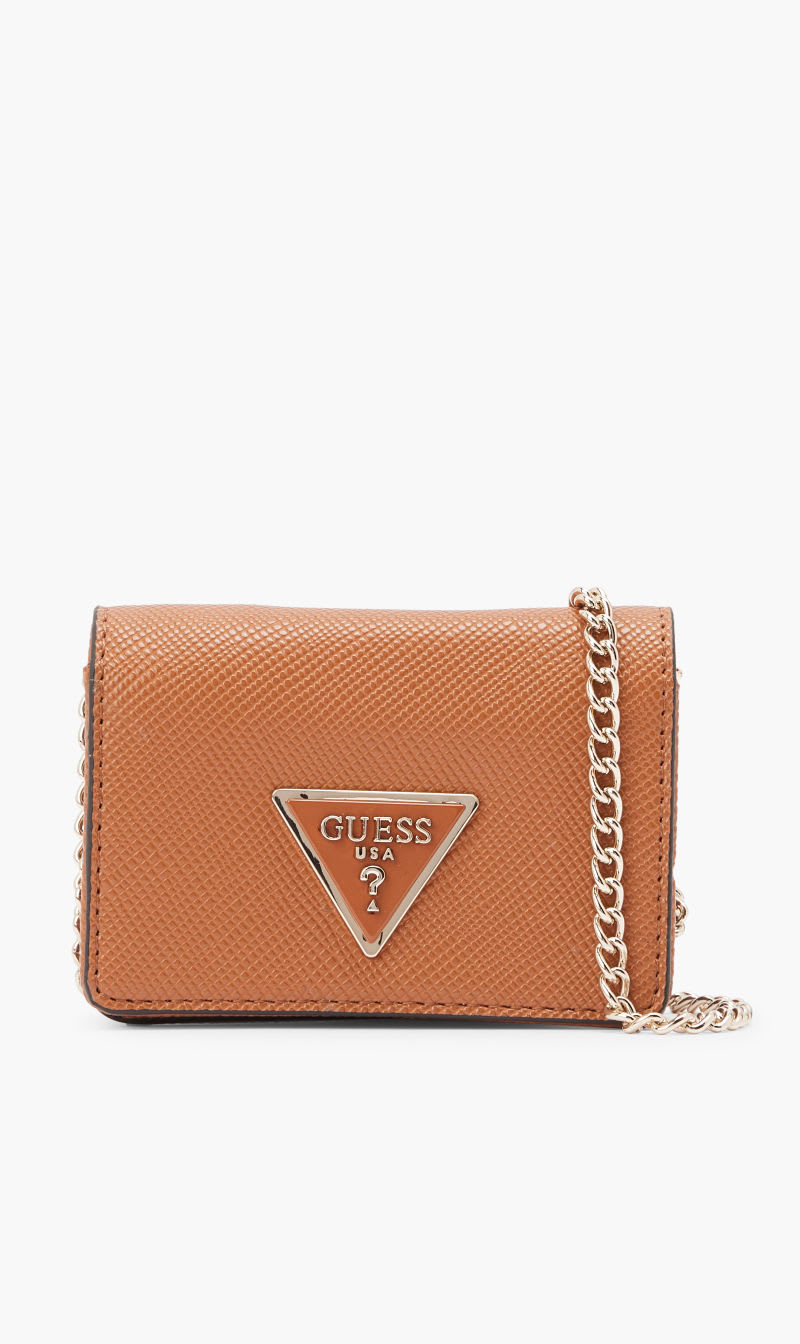 

Guess Brown Laurel Slg Micro Mini for Women | The Deal Outlet