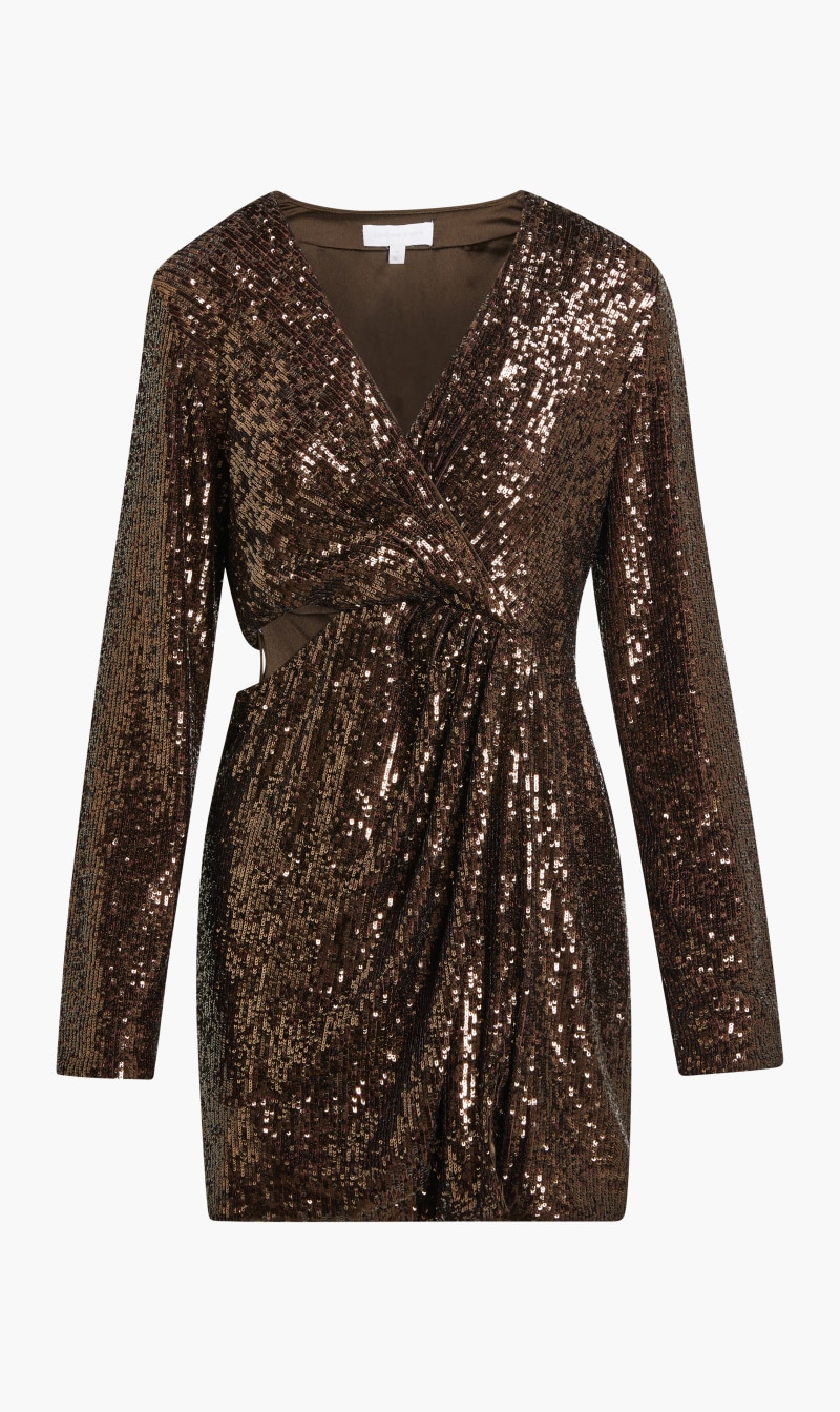 

Jonathan Simkhai Black Conrad Hammered Sequins Blazer Mini Dress for Women | The Deal Outlet