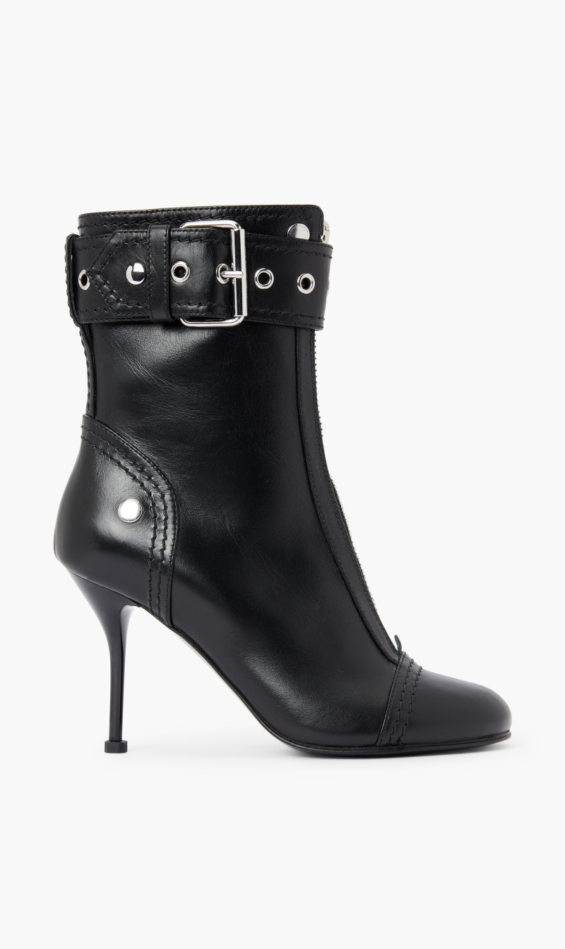 

Alexander Mcqueen Black Leather Upper And Sole Shoe for Women | The Deal Outlet