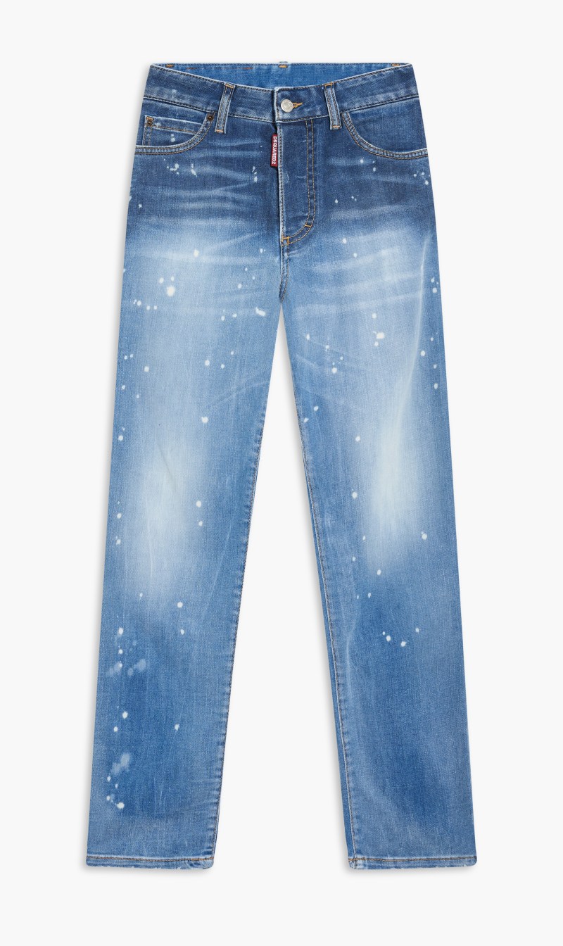 

Dsquared2 Blue Pants 5 Pockets for Men | The Deal Outlet