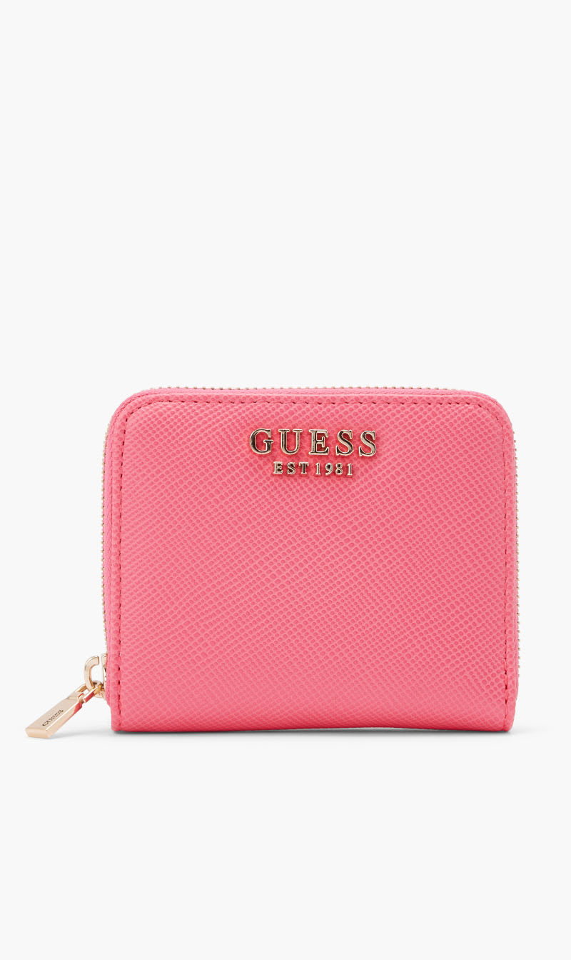 

Guess Light Pink Laurel Small Wallet for Women | The Deal Outlet