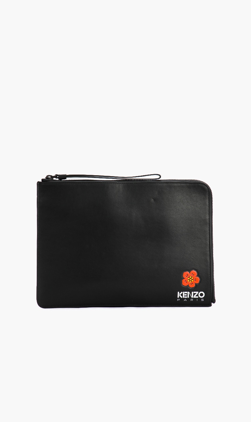 

Seasonal Graphic Pouch, Black