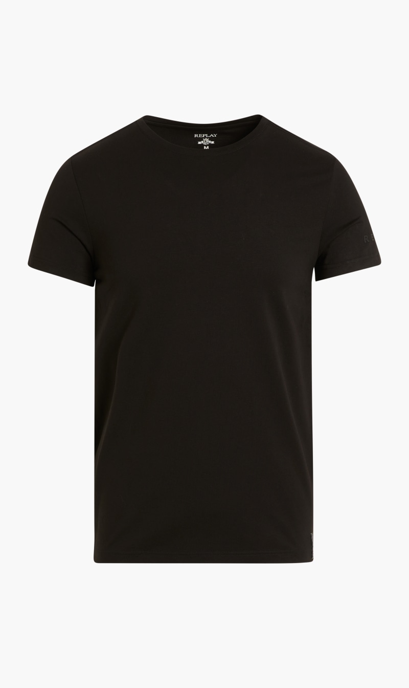 

Crew Neck Standard Shirt, Black