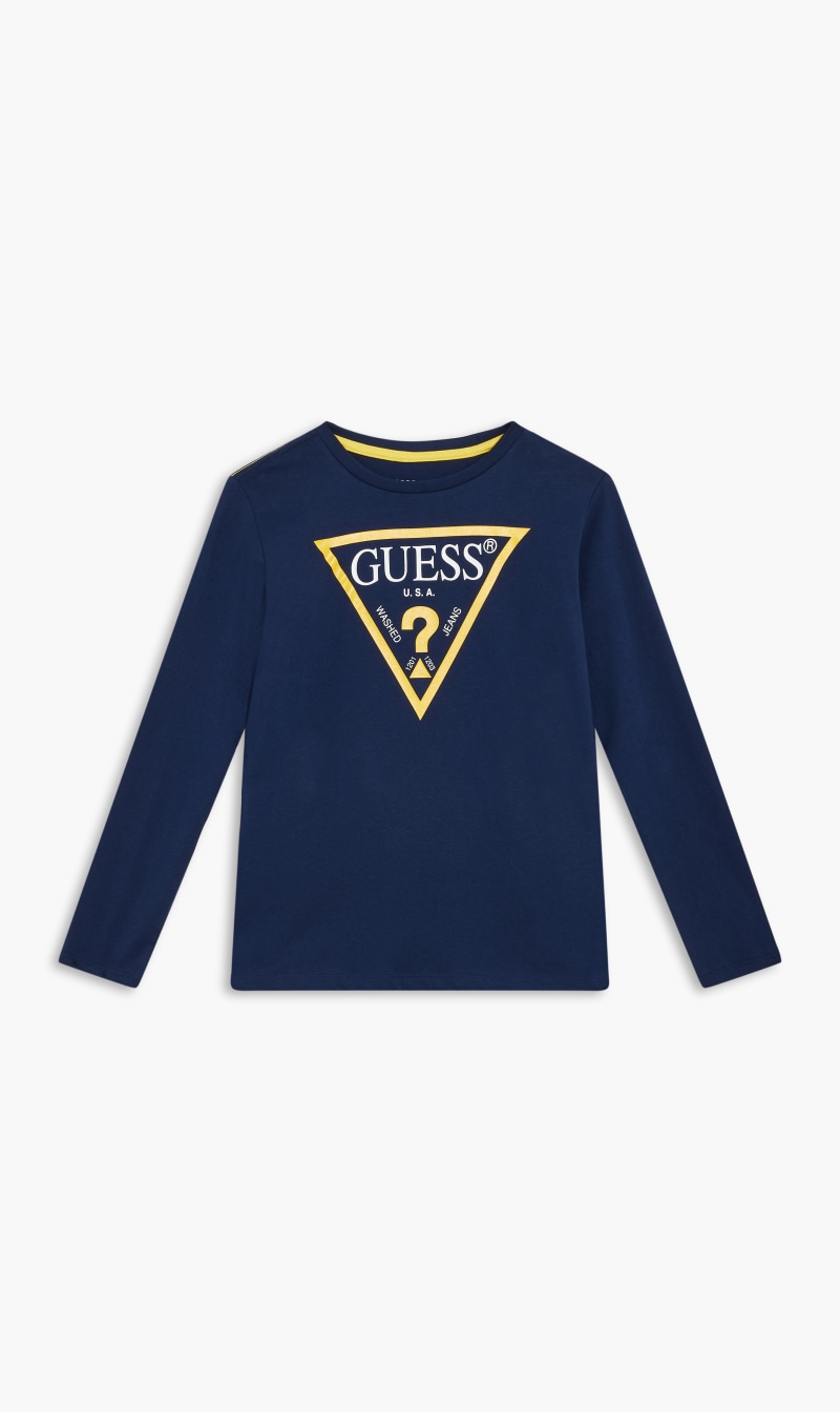 

Logo Long Sleeves Tshirt, Blue