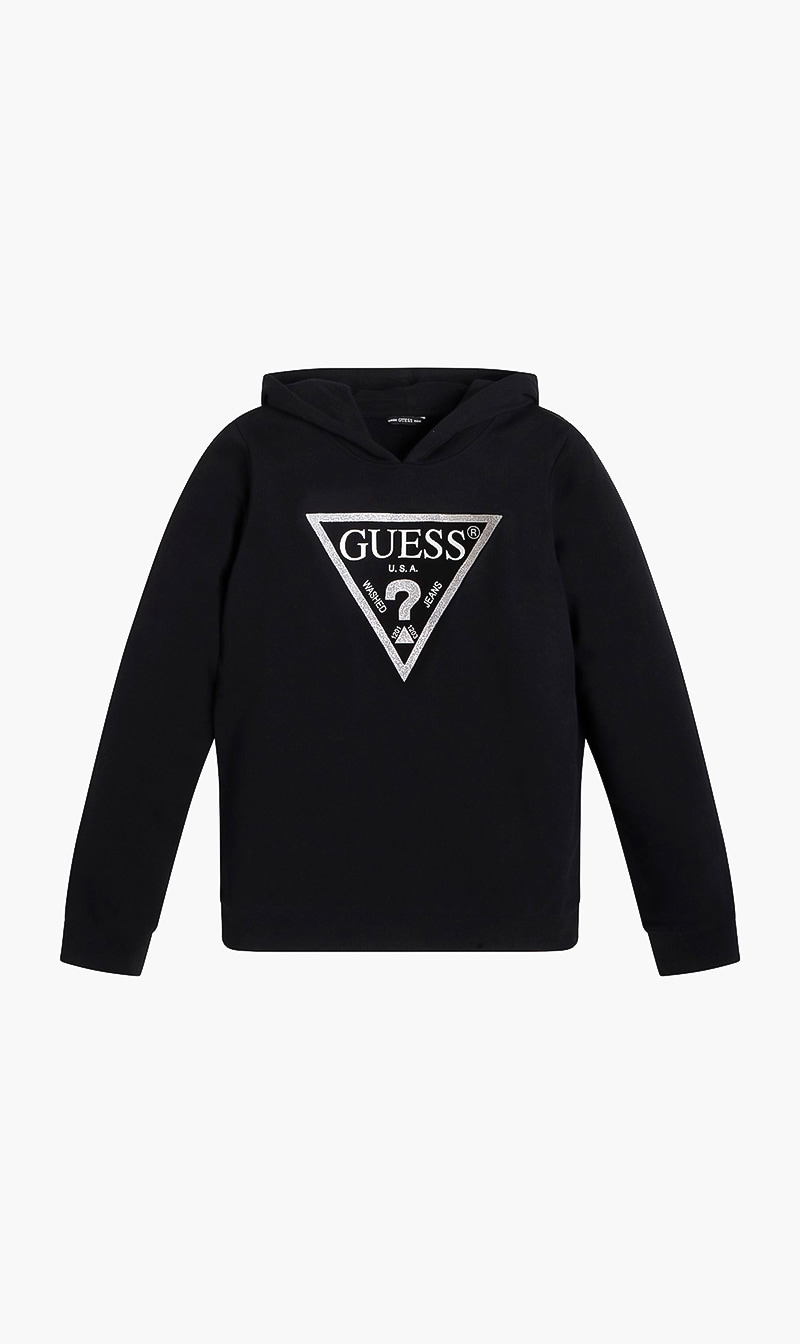 

Logo Long Sleeves Hoodie, Black