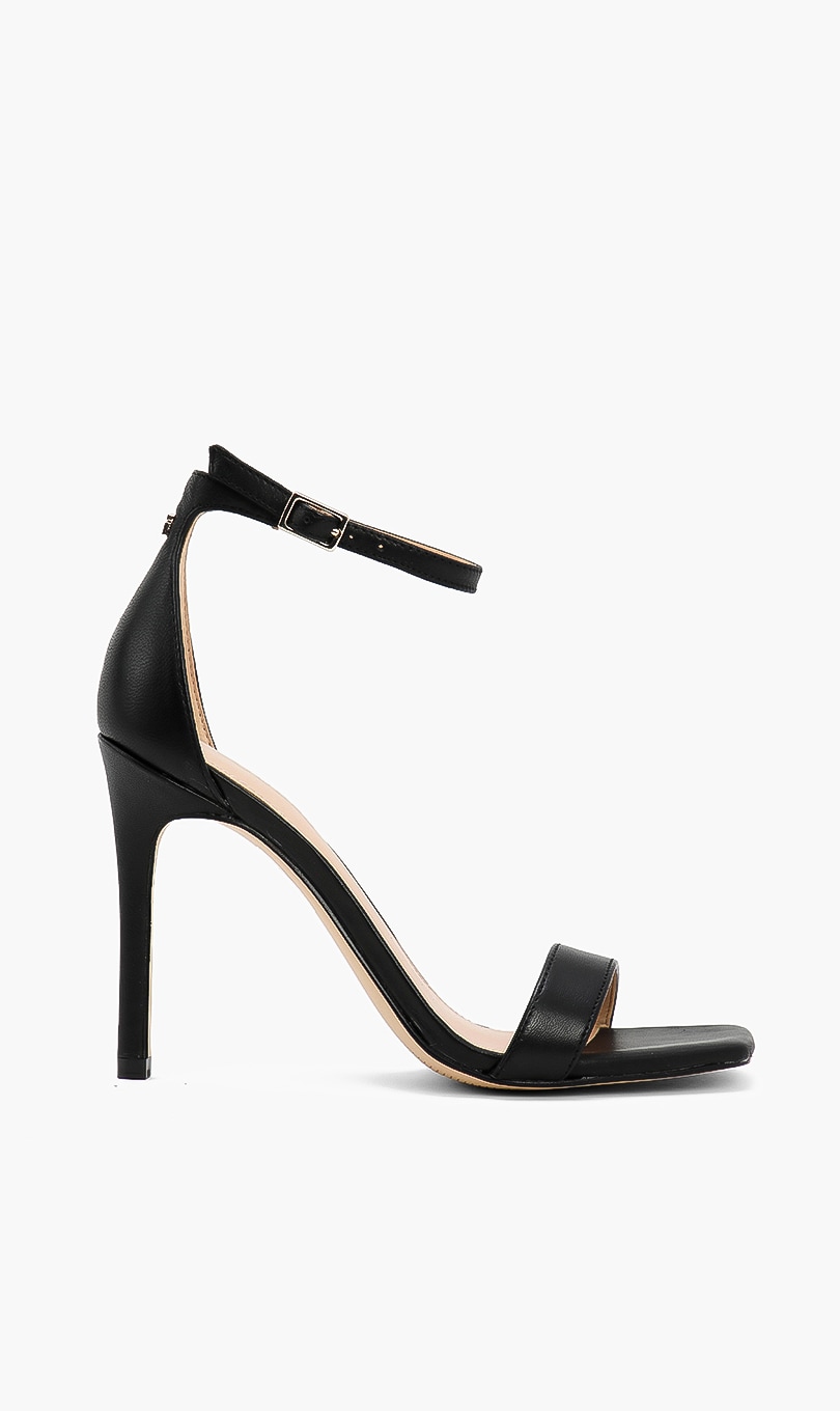 

Devon Ankle Strap Sandals, Black