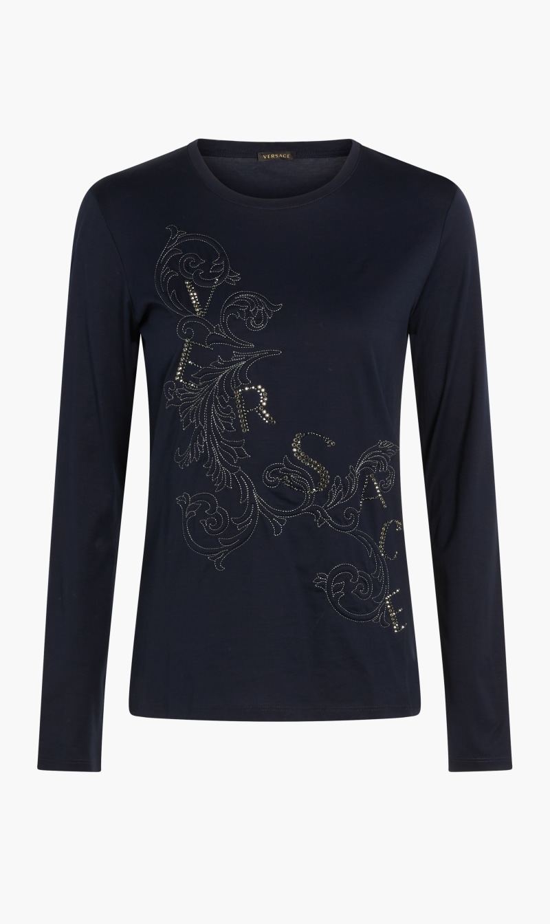 

Versace Blue Long T-shirt for Women | The Deal Outlet