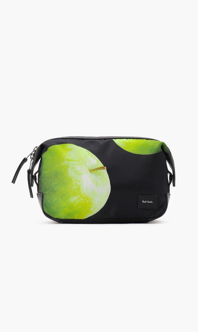 

Paul Smith Green Apple Print Travel Pouch