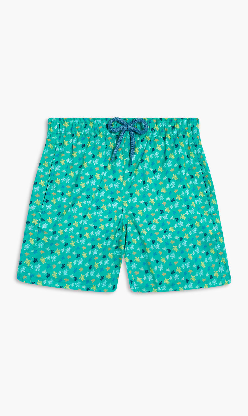 

Vilebrequin Green Jihin Hs23 Maillot De Bain Vert Tropezien for Boys | The Deal Outlet