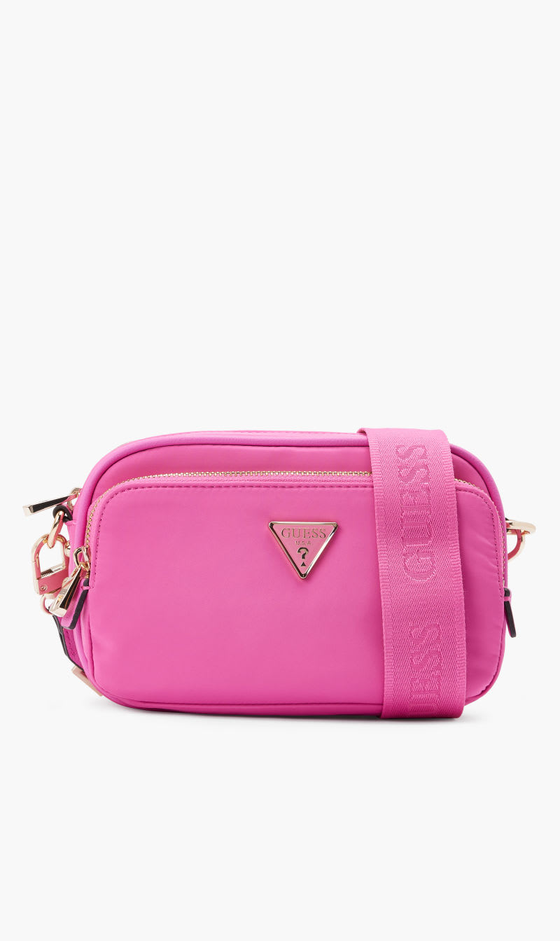 

Guess Pink Eco Gemma Crossbody Camera for Women | The Deal Outlet