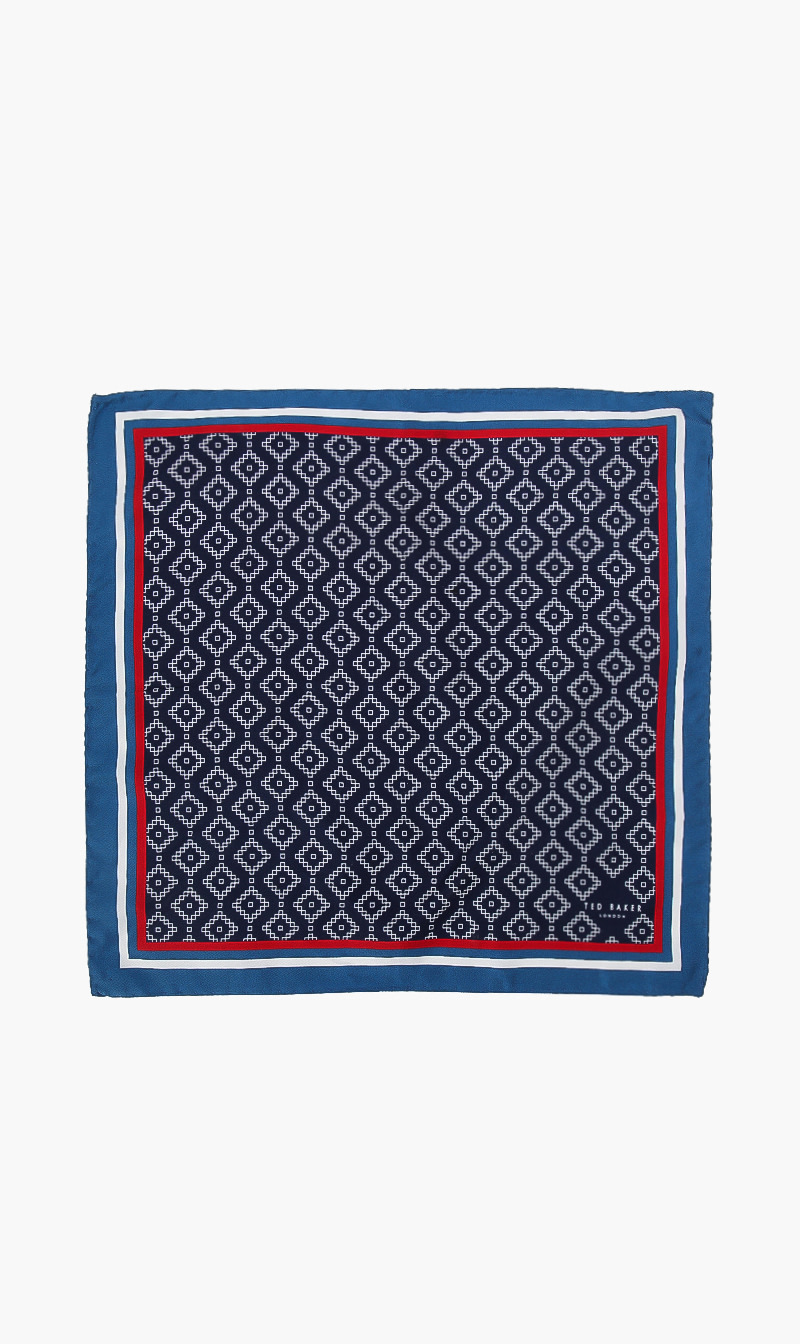 

Ted Baker Geo Print Silk Pocket Square