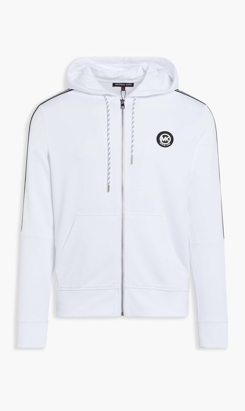 

Michael Kors White New Evergreen Hoodie for Men | The Deal Outlet