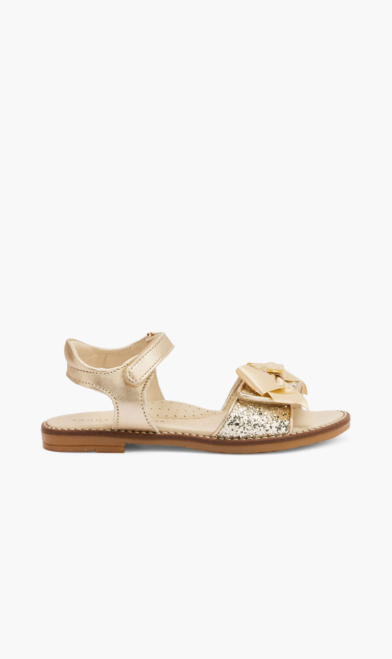 

Tommy Hilfiger Gold Sandal Platinum for Girls | The Deal Outlet