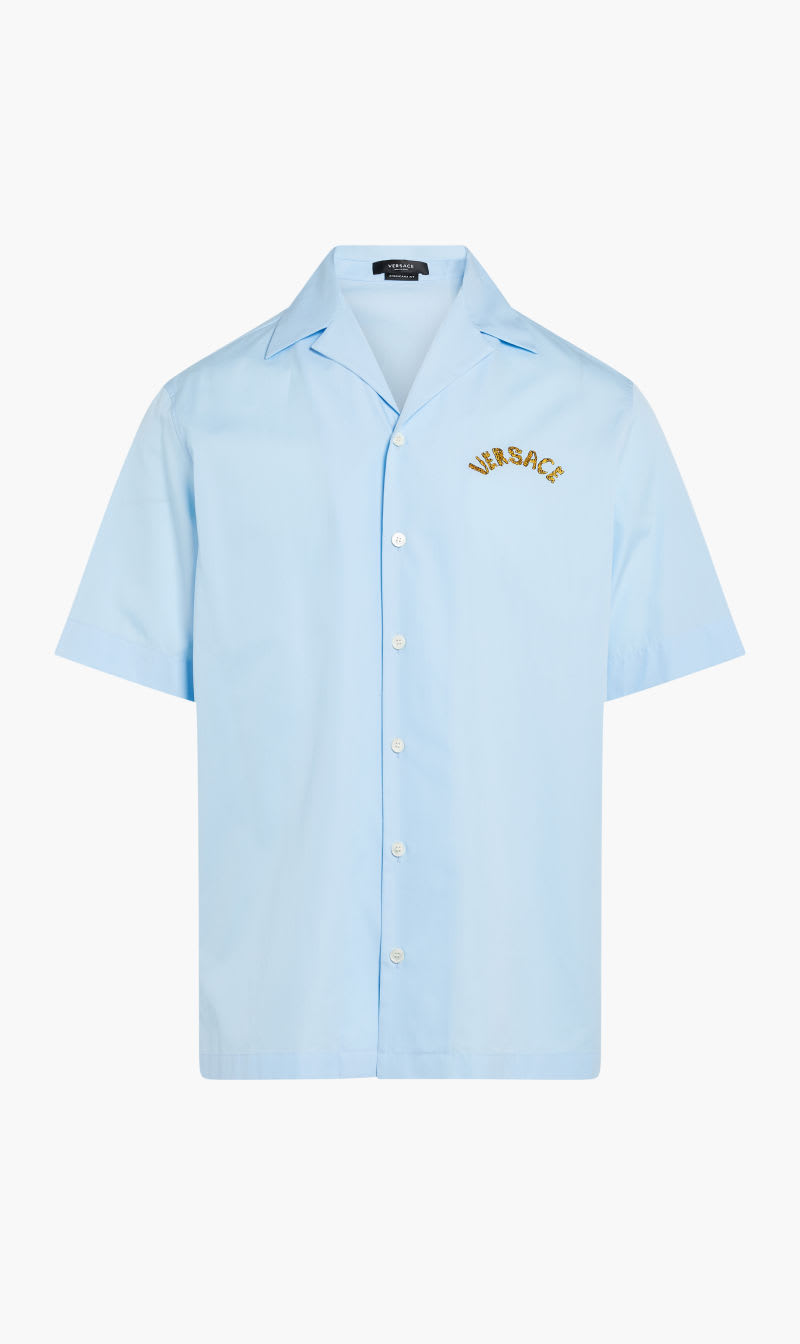 

Versace Blue Informal Shirt for Men | The Deal Outlet